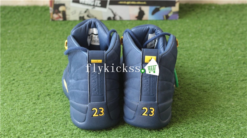 Authentic Air Jordan 12 Retro Michigan